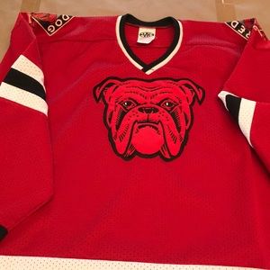Red Dog Hockey Jersey - mesh